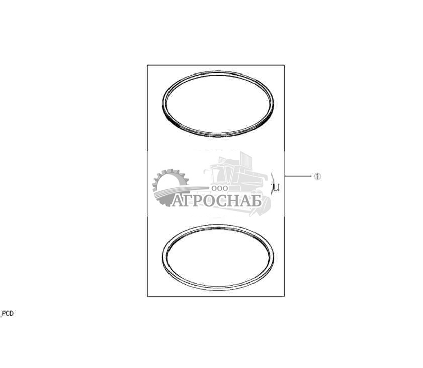 9901 Комплект поршневых колец 